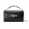 Replica Gucci Zumi Smooth Leather Small Shoulder Bag 572375