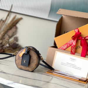 Louis Vuitton Monogram Reverse Canvas Mini Boîte Chapeau Handbag