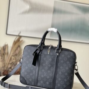 Louis Vuitton Small Voyage Briefcase – Black