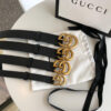 Replica Gucci CLASSIC VINTAGE BELT GOLD BLACK