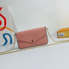 Louis Vuitton Pochette Félicie Chain Bag – Pink