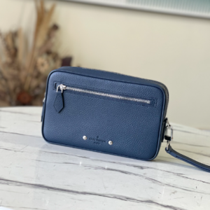 Louis Vuitton Kasai Lychee Pattern Handbag – Blue