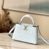 Louis Vuitton Capucines BB Medium Handbag – White