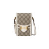 Replica Gucci GG Supreme Horsebit 1955 Mini Bag 625615