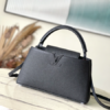Louis Vuitton Capucines East West BB Handbag – Black