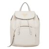 Prada Backpack In White Grained Calfskin