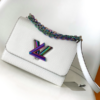 Louis Vuitton Twist Medium Handbag – White