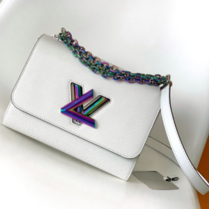 Louis Vuitton Twist Medium Handbag – White