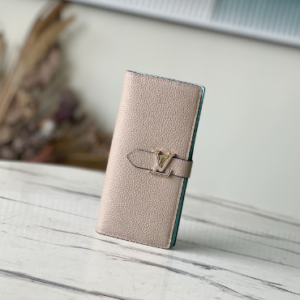 Louis Vuitton Vertical Wallet – Elephant Gray