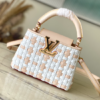 Louis Vuitton Heavenly Capucines Mini Handbag – White