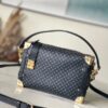 Louis Vuitton Full Suitcase Leather Bag – Black