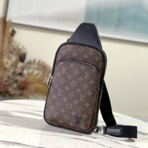 Louis Vuitton Monogram Macassar Canvas Avenue Shoulder Bag