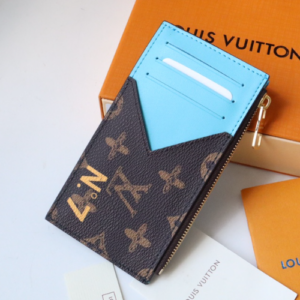 Louis Vuitton Virgil Abloh Blue Leather Monogram Trunk – Blue