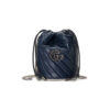Replica Gucci GG Marmont Mini Bucket Bag 573817 Blue