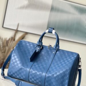 Louis Vuitton Keepall 45 Travel Bag – Blue