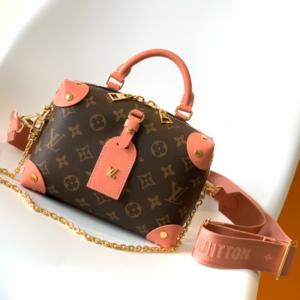 Louis Vuitton Petite Malle Souple Handbag – Peach