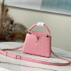Louis Vuitton Capucines Mini Fluorescent Powder Handbag