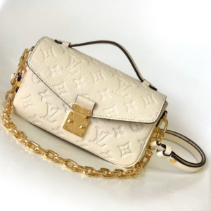 Louis Vuitton Pochette Métis East West Handbag – White