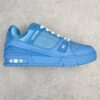 aLouis Vuitton Trainer Blue Low-Top Casual Shoes, Skate Shoes, Trainers for Men and Women 1AARFG