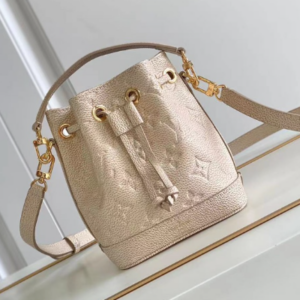 Louis Vuitton Apricot Nano Noé Handbag – Skin