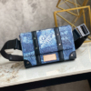 Louis Vuitton TRUNK Men’s Messenger Shoulder Bag – Blue
