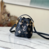 Louis Vuitton Nano Noé Handbag – Black