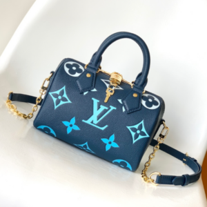 Louis Vuitton Monogram Empreinte Dégradé Series Handbag – Blue