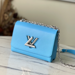 Louis Vuitton Twist Medium Handbag – Blue