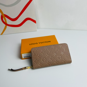 Louis Vuitton Monogram Empreinte Classic Wallet – Apricot