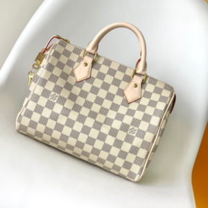 Louis Vuitton Speedy 25 Travel Handbag – White