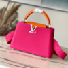 Louis Vuitton Capucines Taurillon Leather Medium Handbag – Pink