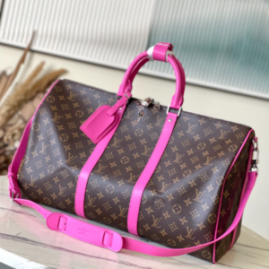 Louis Vuitton Keepall Bandoulière 50 Bag – Pink