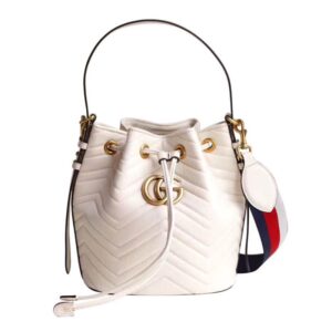 Replica Gucci GG Marmont Quilted Leather Bucket Bag 476674